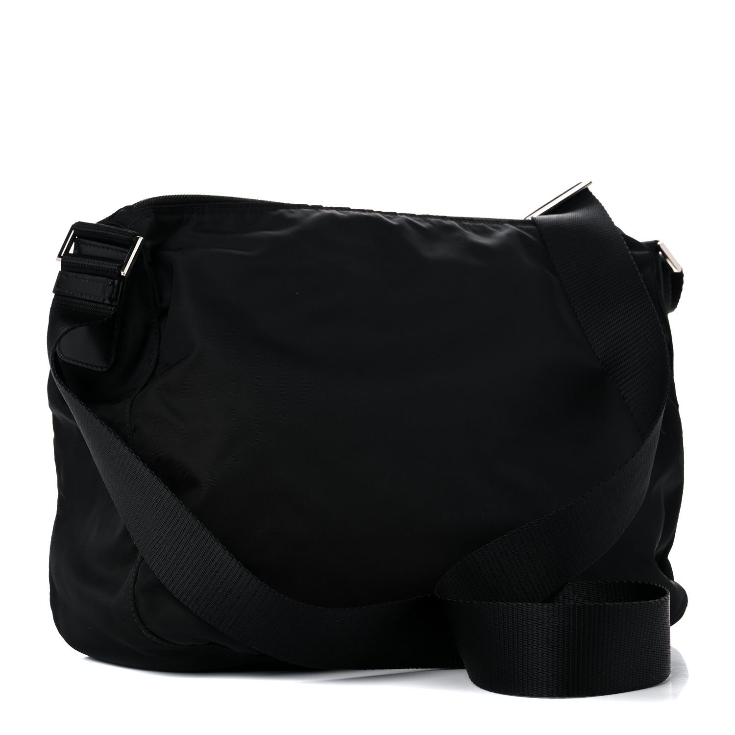 Prada Nylon Vela Messenger Bag Black 3 of 15