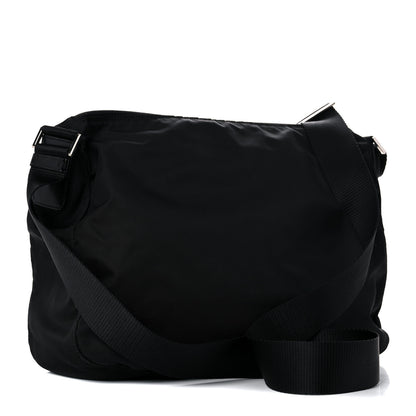 Prada Nylon Vela Messenger Bag Black 3 of 15