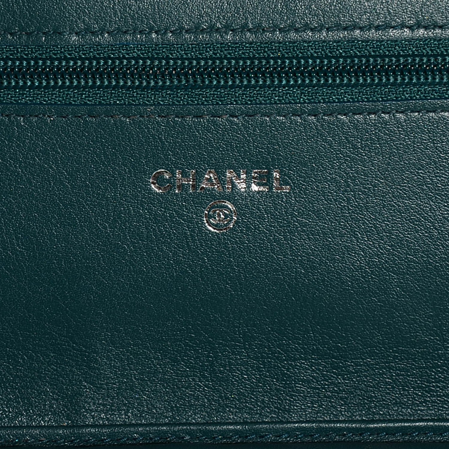 Chanel Caviar Sevruga Wallet on Chain WOC 6 of 8