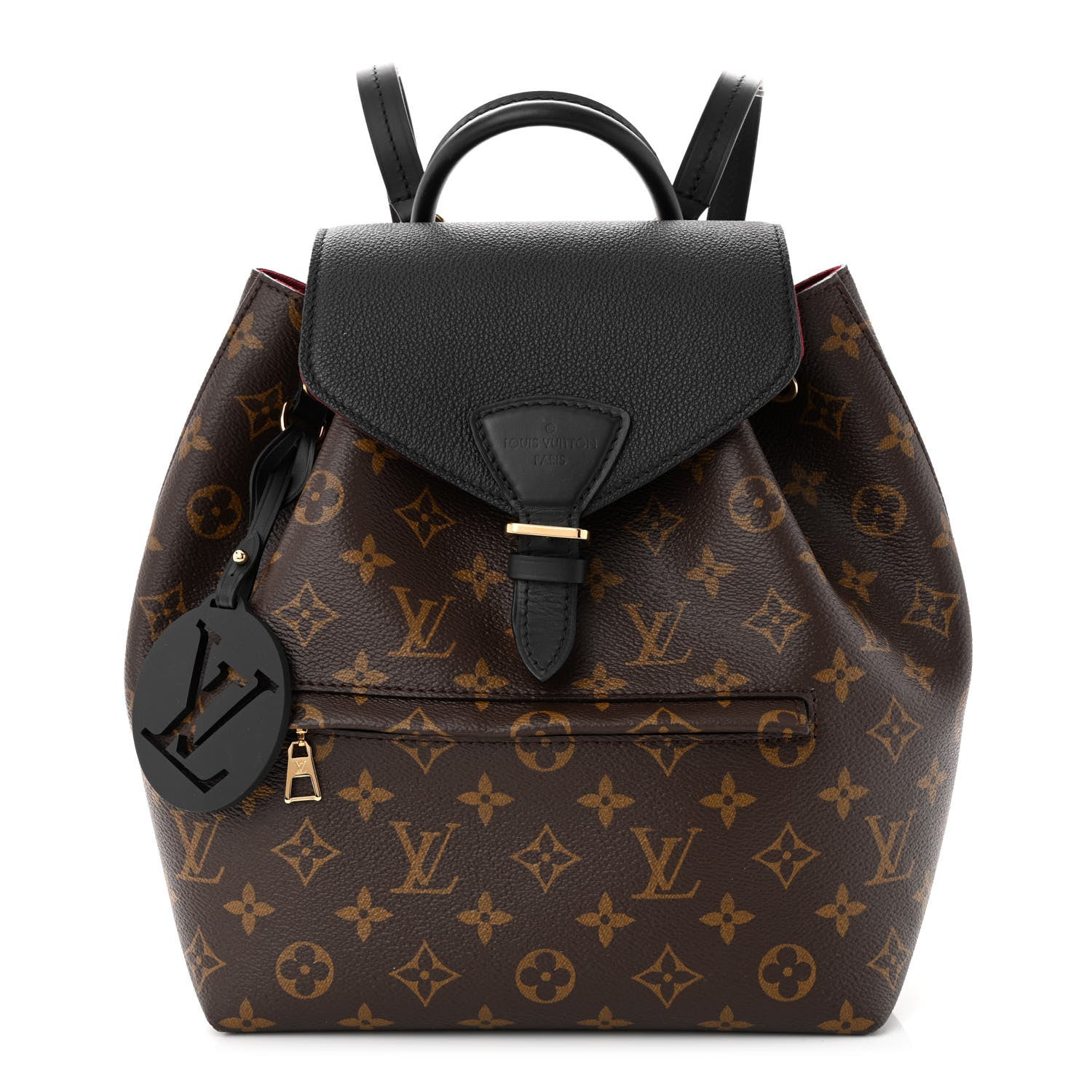Louis Vuitton Monogram Montsouris PM Black 1 of 9