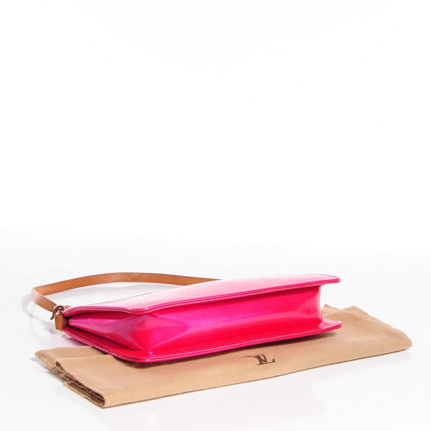 Louis Vuitton Vernis Lexington Pochette Fuchsia 3 of 7