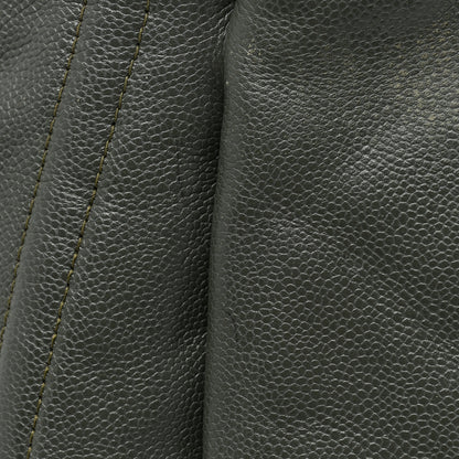 Chanel Caviar CC Timeless Shoulder Bag Gray 19 of 21