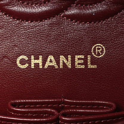 Chanel Lambskin Quilted Medium Double Flap Black 6 of 10