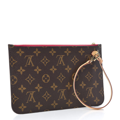 Louis Vuitton Monogram Neverfull MM GM Pochette Pivoine 3 of 10