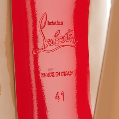 Christian Louboutin Patent Daffodile 160 Pumps 41 Nude 7 of 7