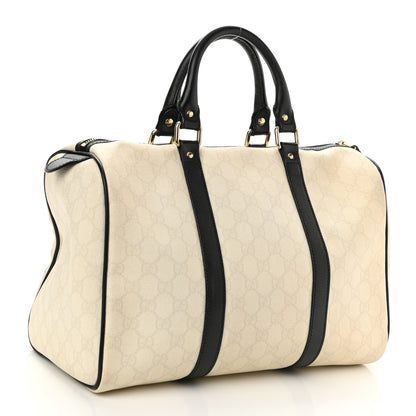 Gucci GG Plus Monogram Medium Joy Boston White Black 3 of 8