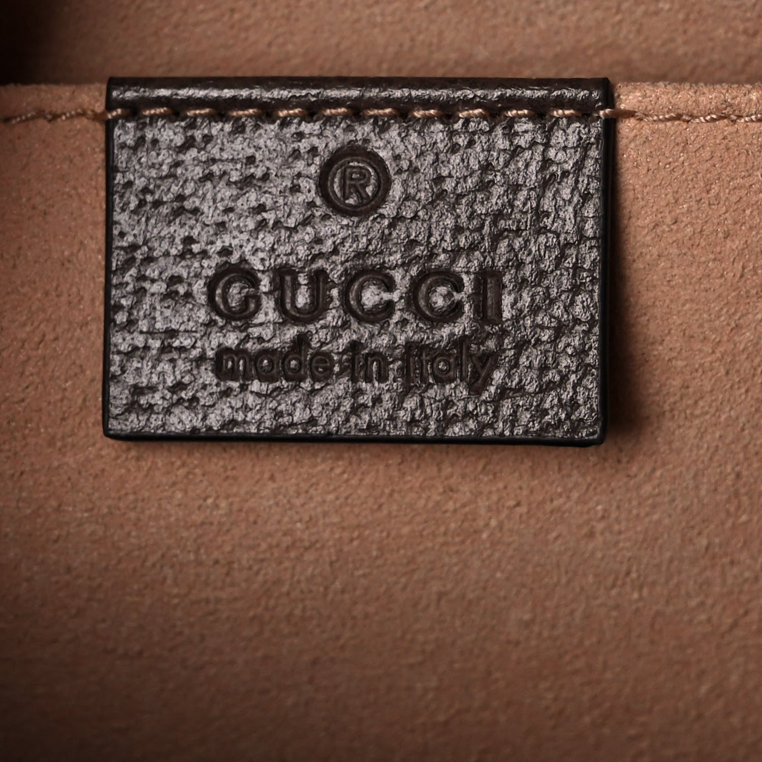Gucci GG Supreme Monogram Web Mini Ophidia Shoulder Bag Brown 6 of 11