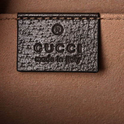 Gucci GG Supreme Monogram Web Mini Ophidia Shoulder Bag Brown 6 of 11