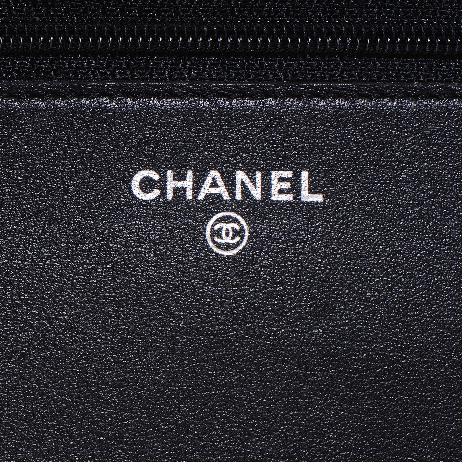 Chanel Caviar CC Wallet on Chain Black 6 of 7