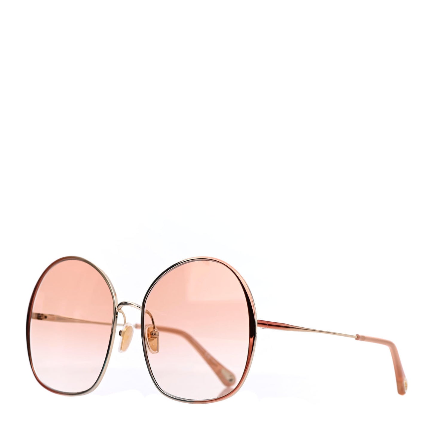 Metal Irene Oval Sunglasses CH0014S Pink