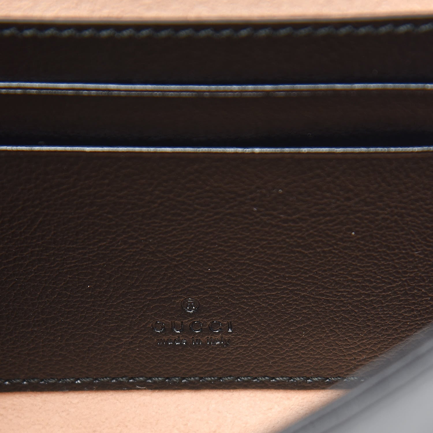 Gucci Textured Calfskin Web Mini Rajah Slim Flap Shoulder Bag Black 6 of 11