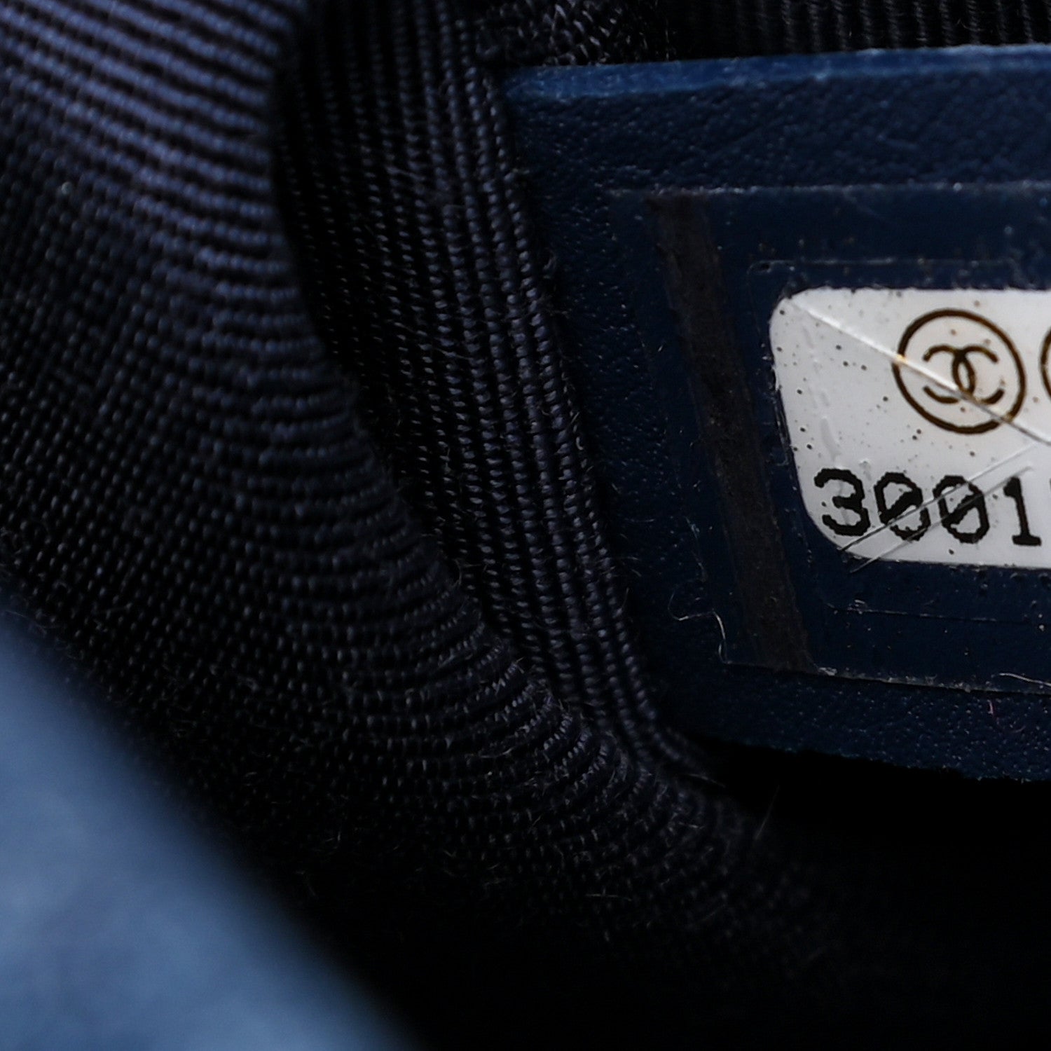 Chanel Denim Quilted Large Chanel 19 Flap Blue 7 of 9