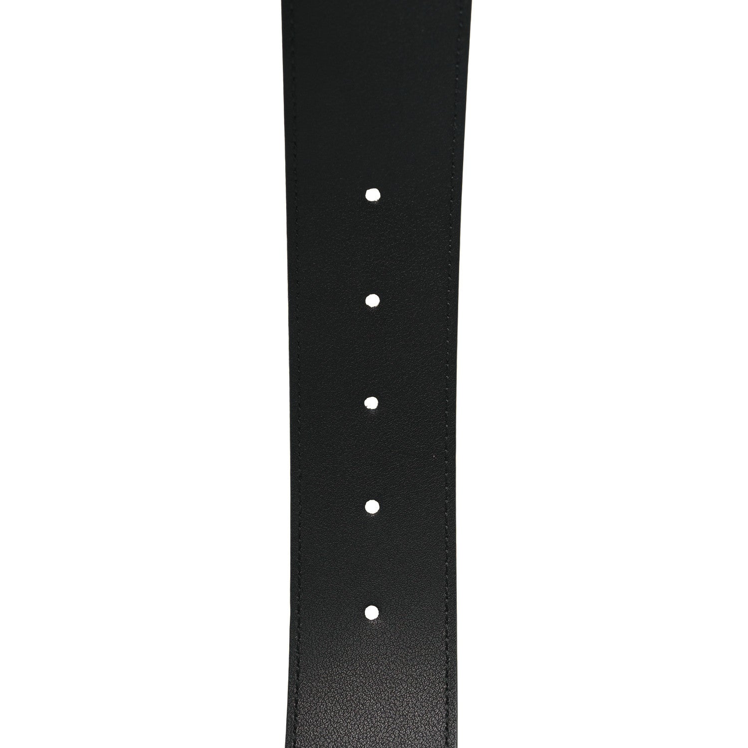 Gucci Moon Calfskin Pearl Double G 40mm Belt 70 28 Black Cream 5 of 5