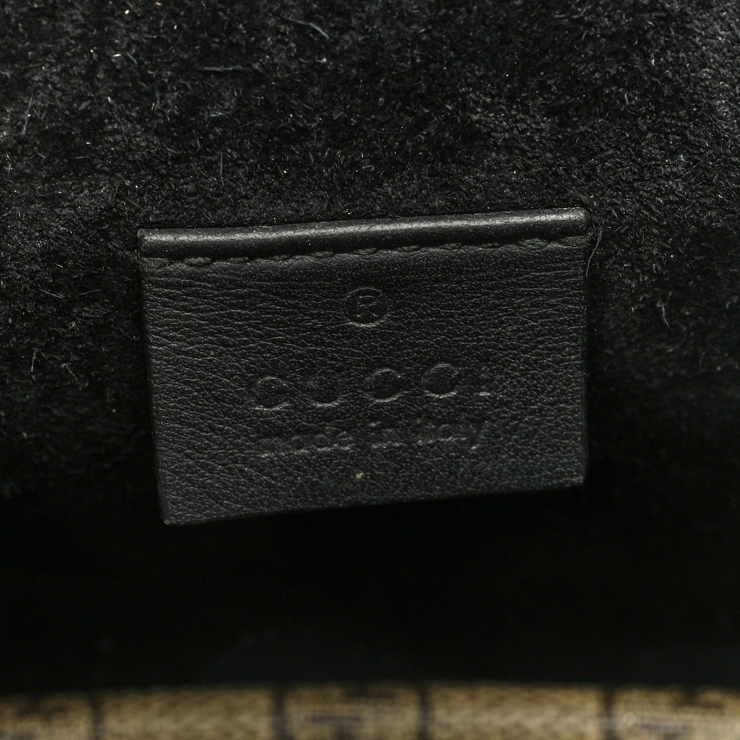 GG Supreme Monogram Mini Dionysus Shoulder Bag Black