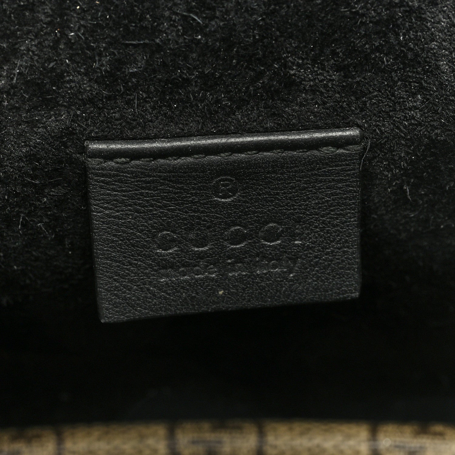 Gucci GG Supreme Monogram Mini Dionysus Shoulder Bag Black 6 of 9