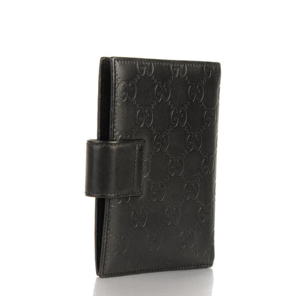 Gucci Guccissima Small Ring Agenda Black 3 of 7
