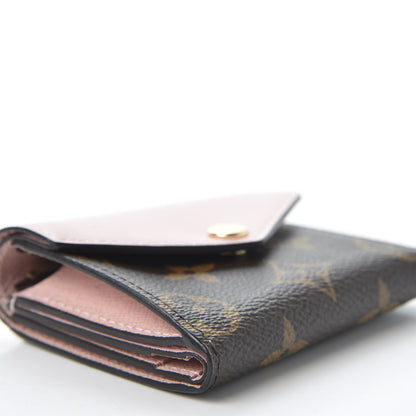 Louis Vuitton Monogram Zoe Wallet Rose Ballerine 5 of 9
