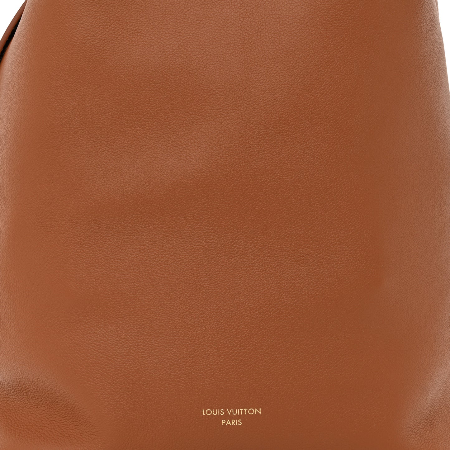 Grained Calfskin Low Key Hobo MM Cognac