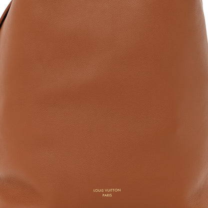 Louis Vuitton Grained Calfskin Low Key Hobo MM Cognac 8 of 10