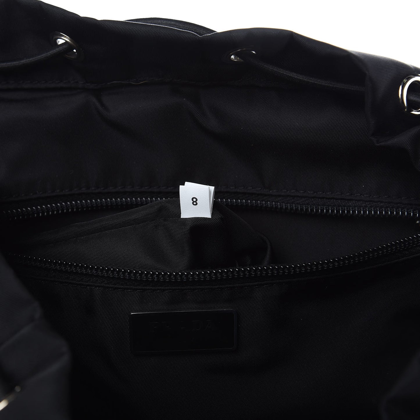 Nylon Montagna Double Buckle Backpack Black