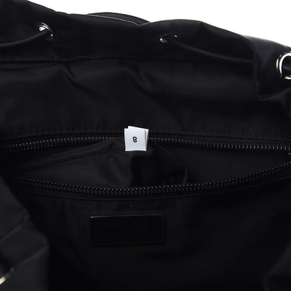 Prada Nylon Montagna Double Buckle Backpack Black 7 of 10
