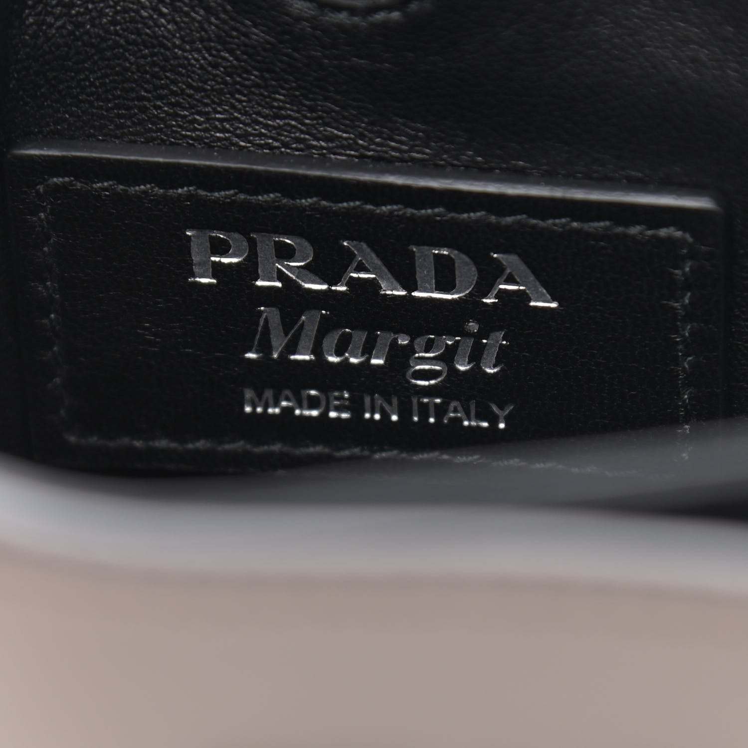 Prada City Calfskin Small Margit Bag Argilla Black 6 of 8