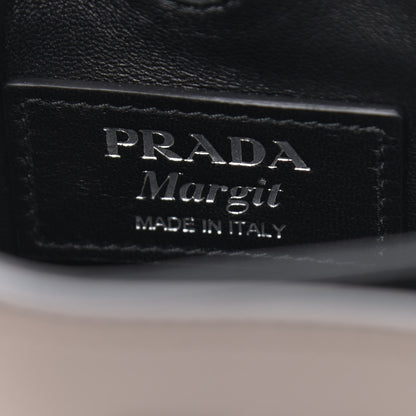 Prada City Calfskin Small Margit Bag Argilla Black 6 of 8
