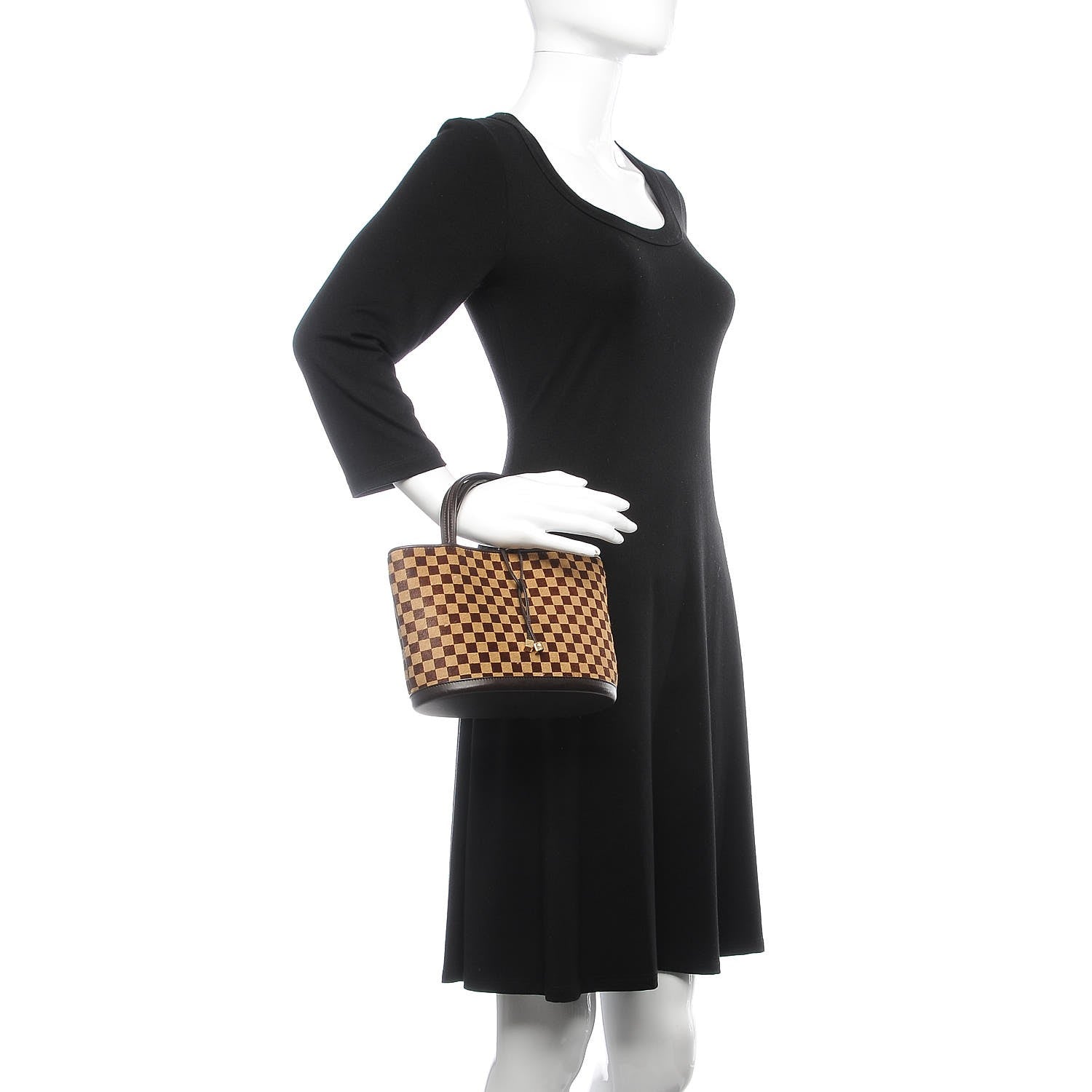 Louis Vuitton Damier Calf Hair Sauvage Impala 2 of 7