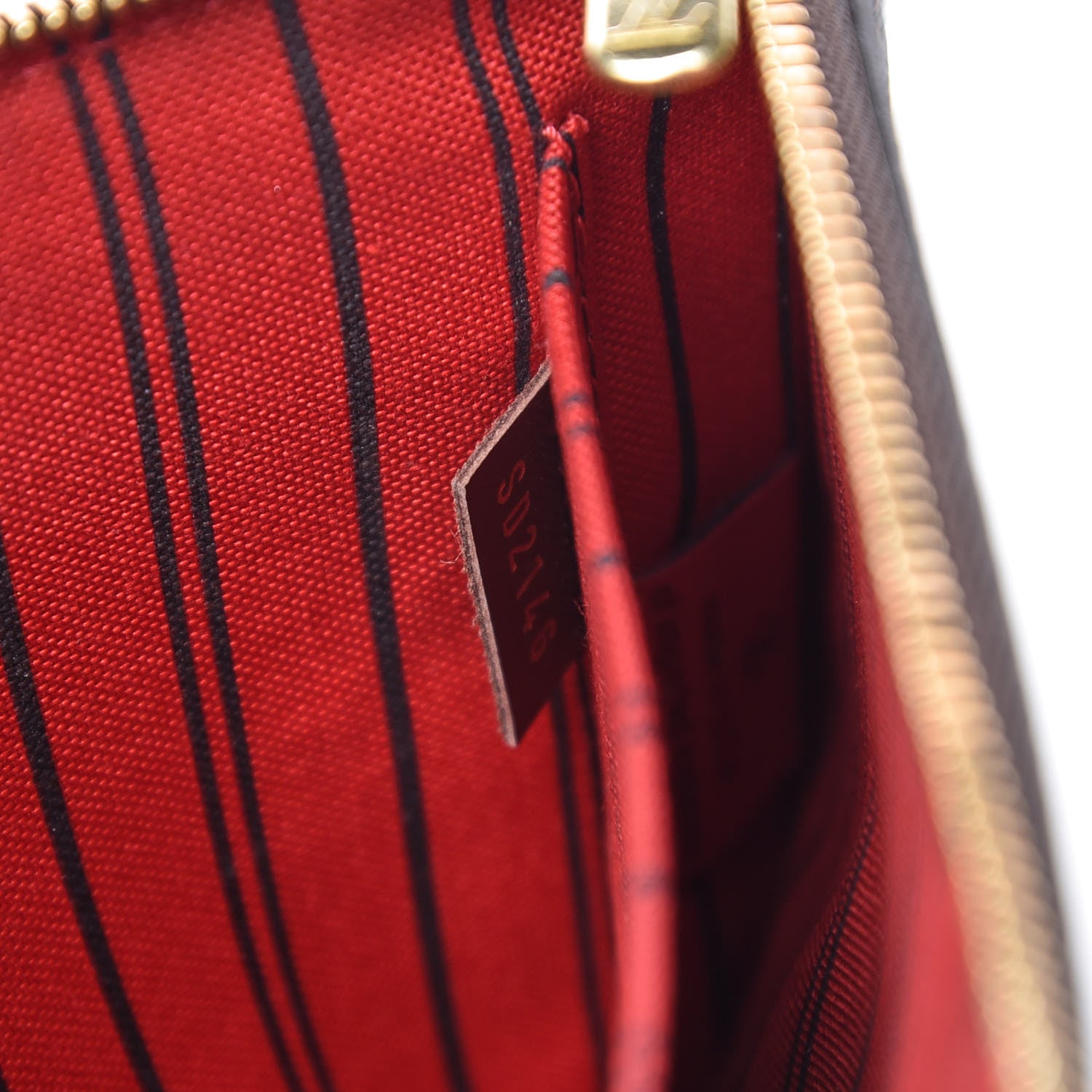 Louis Vuitton Damier Ebene Neverfull MM GM Pochette 8 of 9