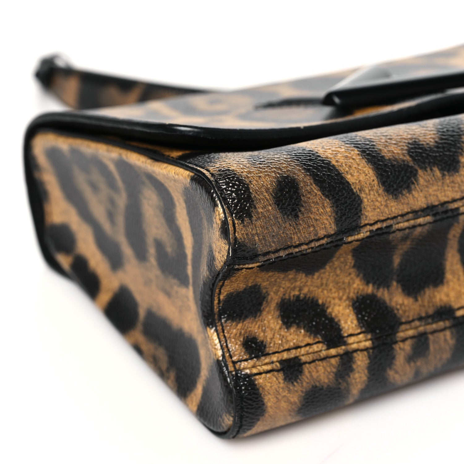 Louis Vuitton Calfskin Wild Animal Print Twist Shoulder Bag MM 9 of 12