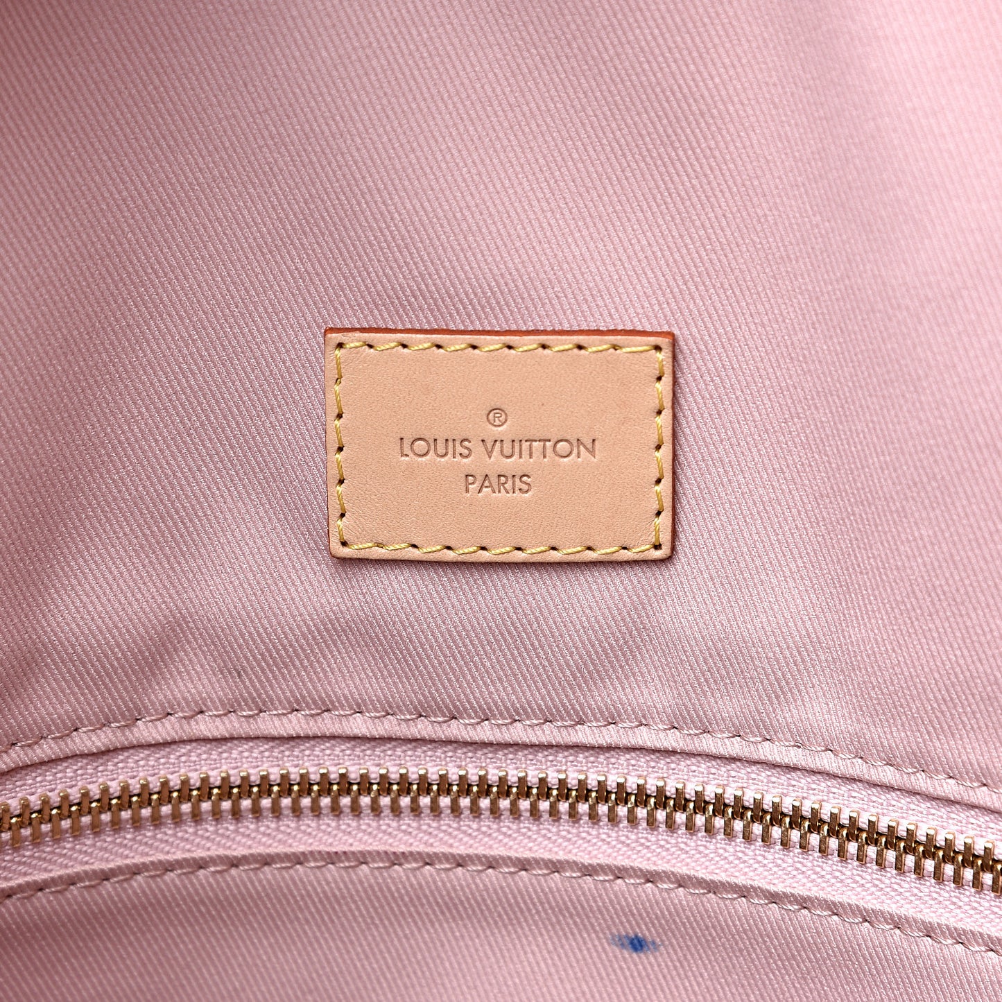 Damier Azur Graceful MM Rose Ballerine