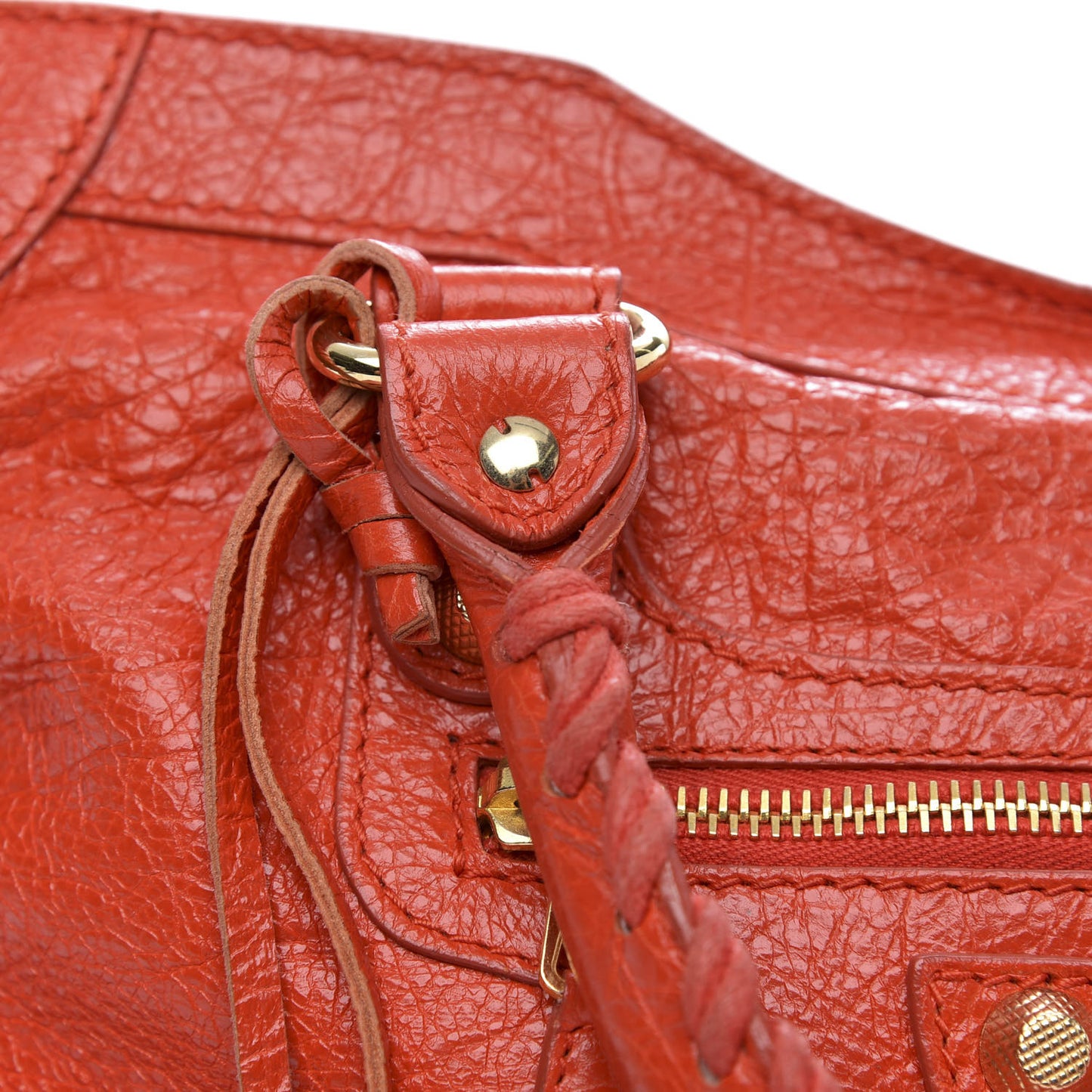 Agneau Giant 12 Gold Hardware City Rouge Coquelicot Rouge Braise