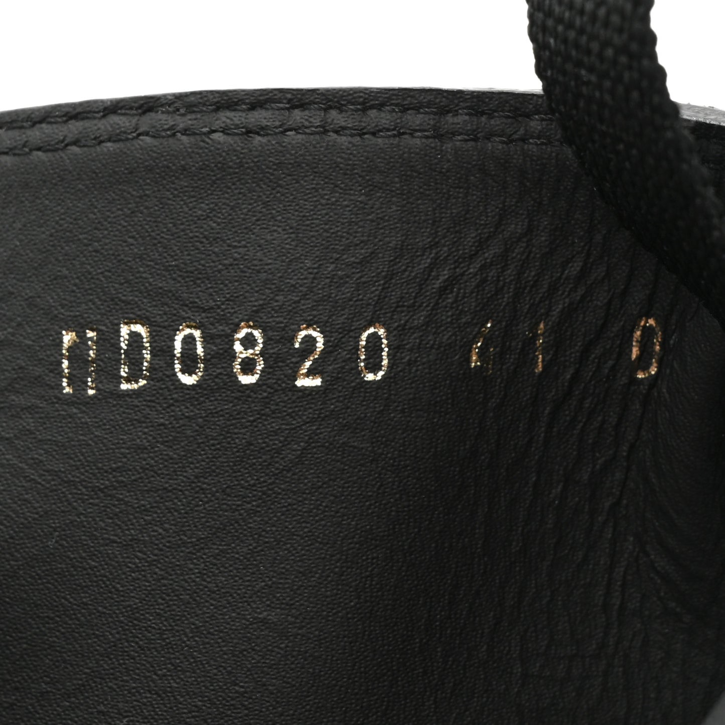 Calfskin Empreinte Ankle Boots 41 Black