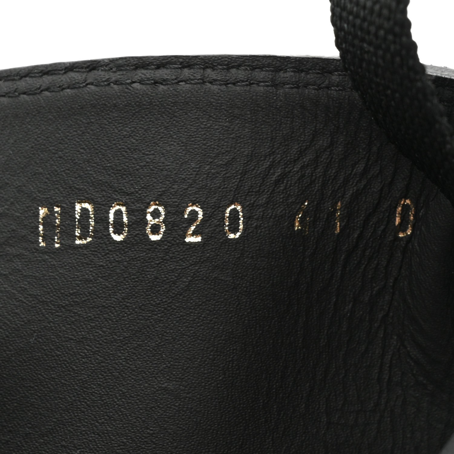 Christian Dior Calfskin Empreinte Ankle Boots 41 Black 9 of 9