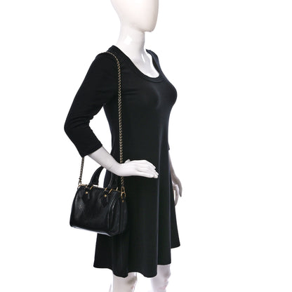 Louis Vuitton Monogram Ink Speedy BB Black 2 of 9