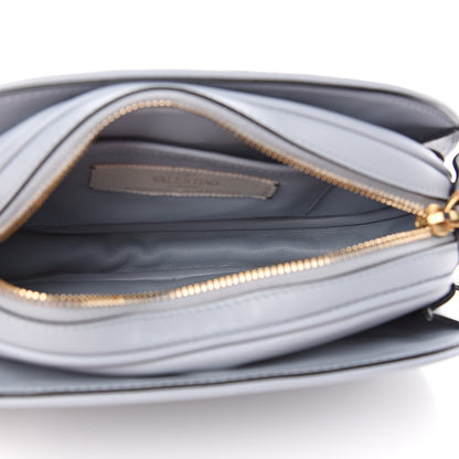 Valentino Garavani Vitello Small Logo Go Crossbody Bag Water Sky 4 of 9