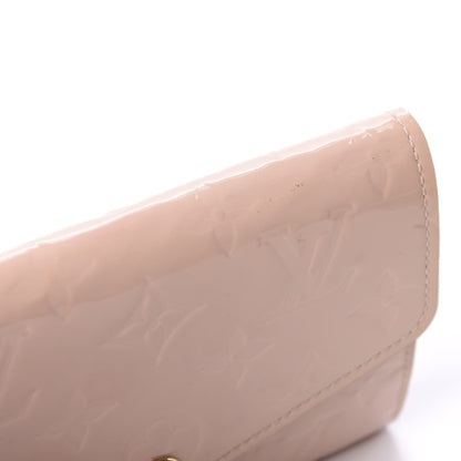 Louis Vuitton Vernis Sarah Compact Wallet Rose Ballerine 7 of 7