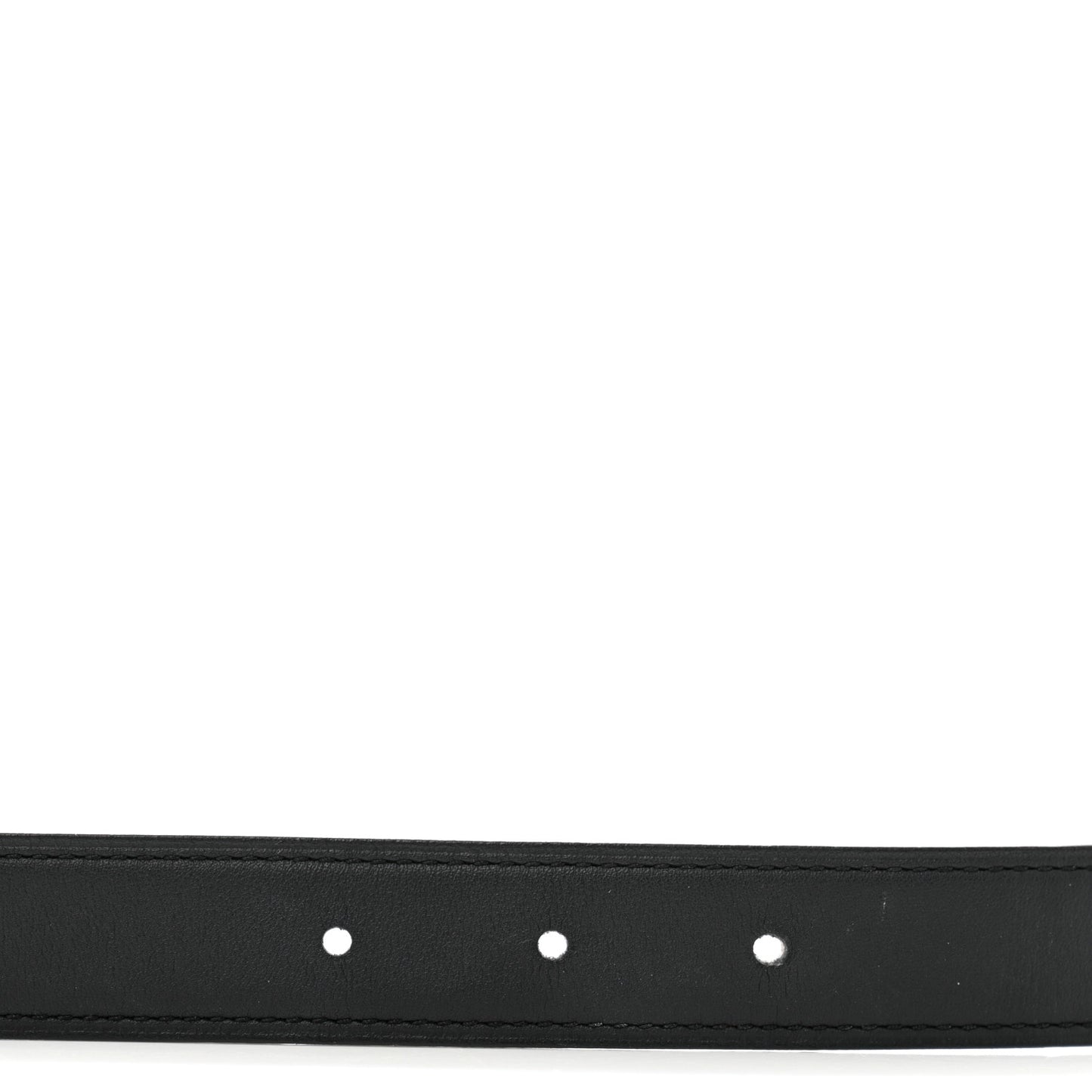 Swift Epsom 24mm Constance H Belt 65 Black Gold