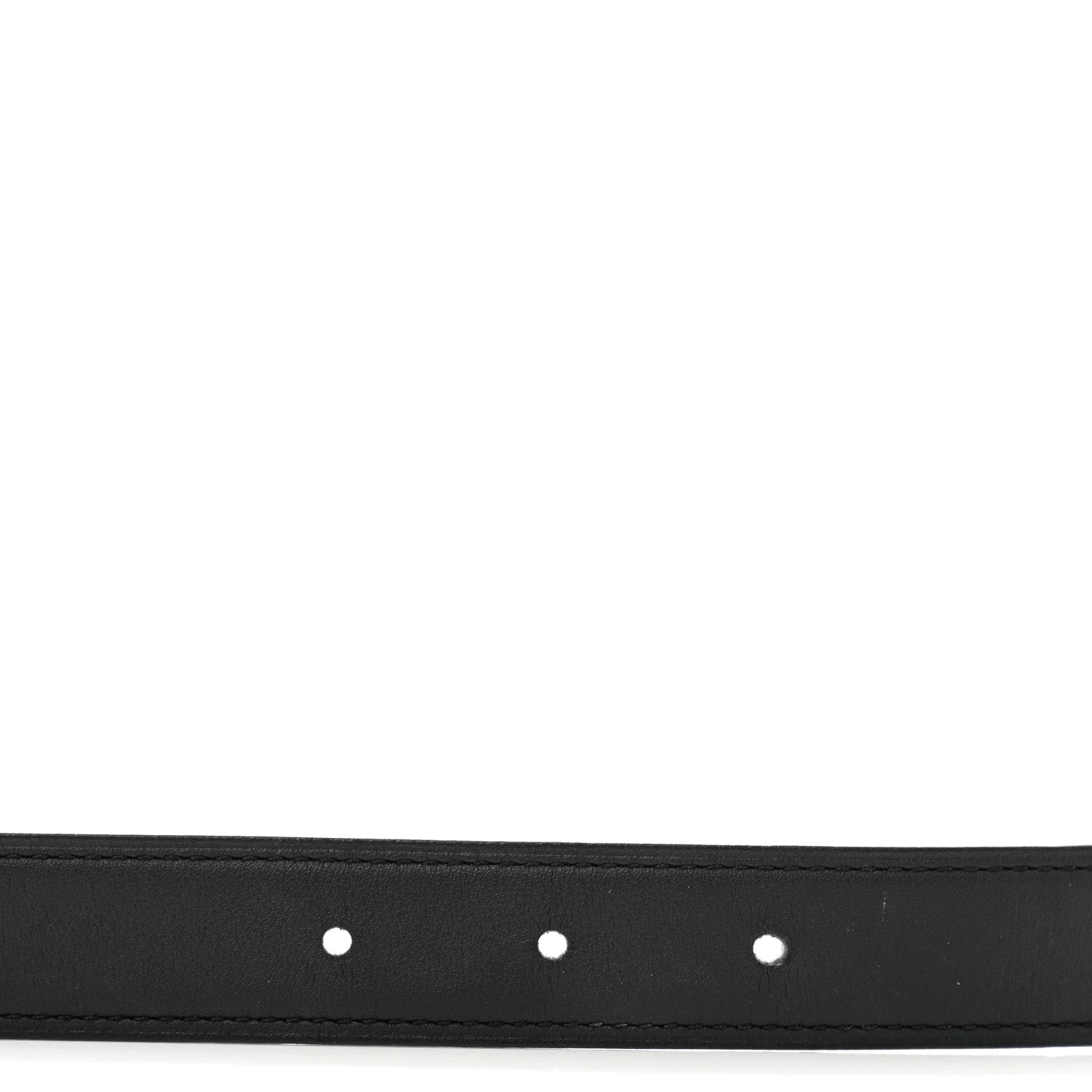 Hermes Swift Epsom 24mm Constance H Belt 65 Black Gold 3 of 7