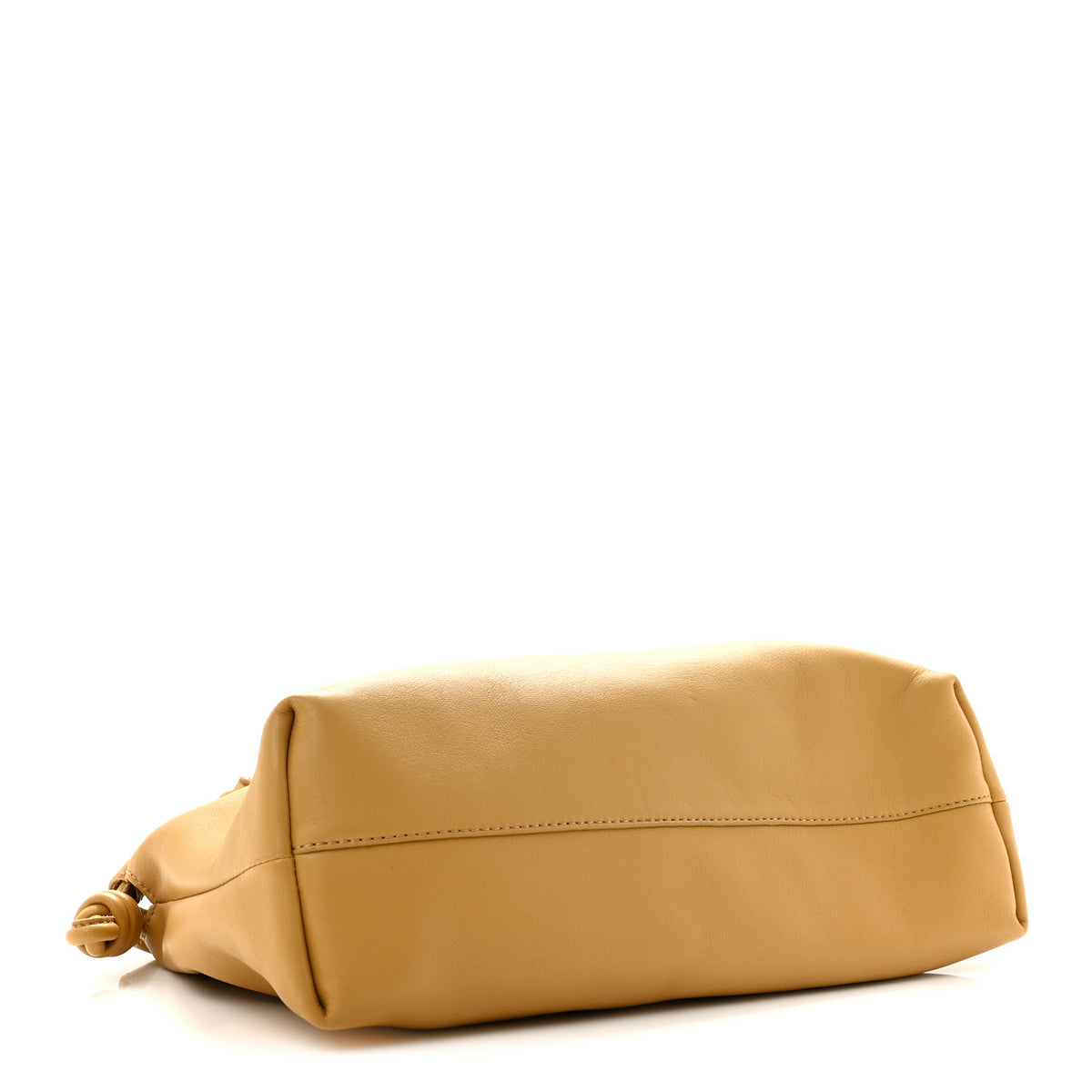 Loewe Mellow Nappa Donut Medium Chain Flamenco Knot Clutch Sahara 4 of 11