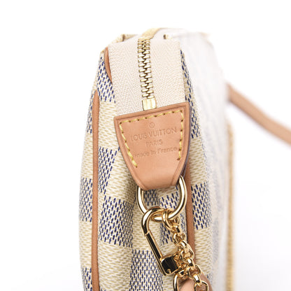 Louis Vuitton Damier Azur Eva Clutch 5 of 8