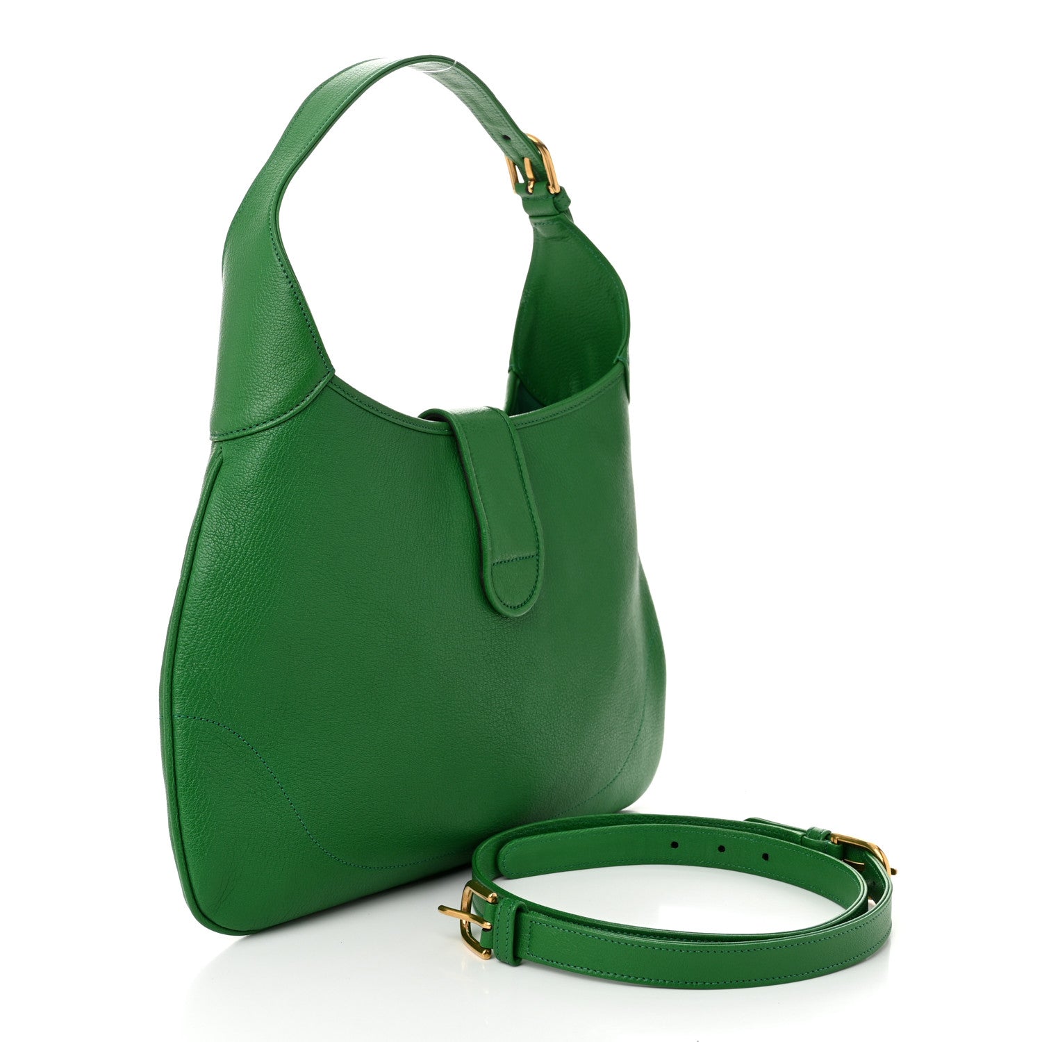 Gucci Goatskin Medium Aphrodite Shoulder Bag New Shamarock 3 of 10