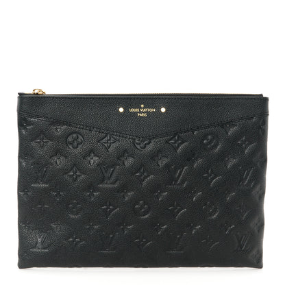 Louis Vuitton Empreinte Daily Pouch Black 1 of 7