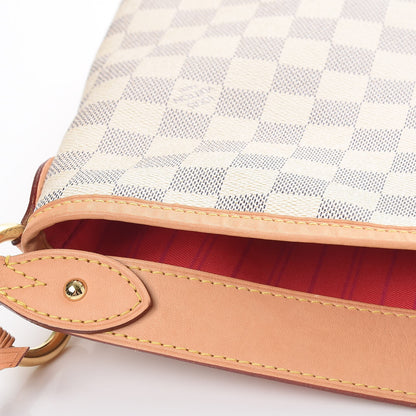 Louis Vuitton Damier Azur Delightful MM Pink 10 of 11