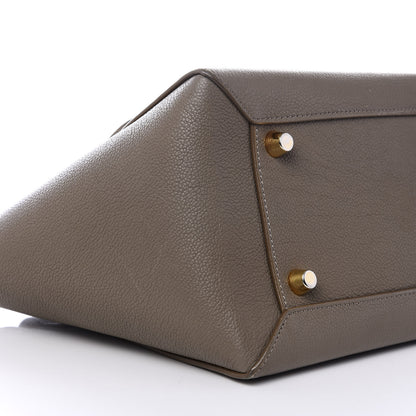 Celine Grained Calfskin Mini Belt Bag Grey 5 of 9