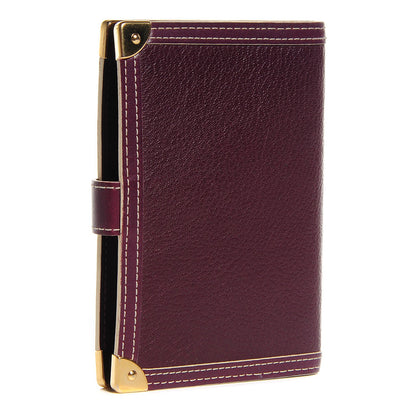 Louis Vuitton Suhali Small Ring Agenda Cover Prune 3 of 7