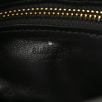 Burberry Calfskin Small Swan Chain Shoulder Bag Black 6 of 9