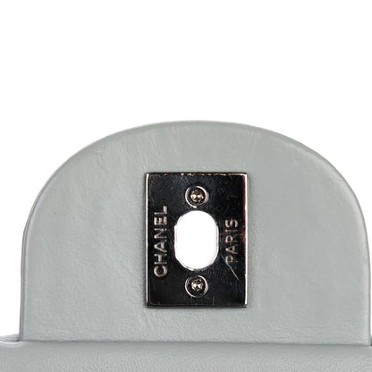 Chanel Lambskin Quilted 3 Maxi Flap Light Grey 7 of 8