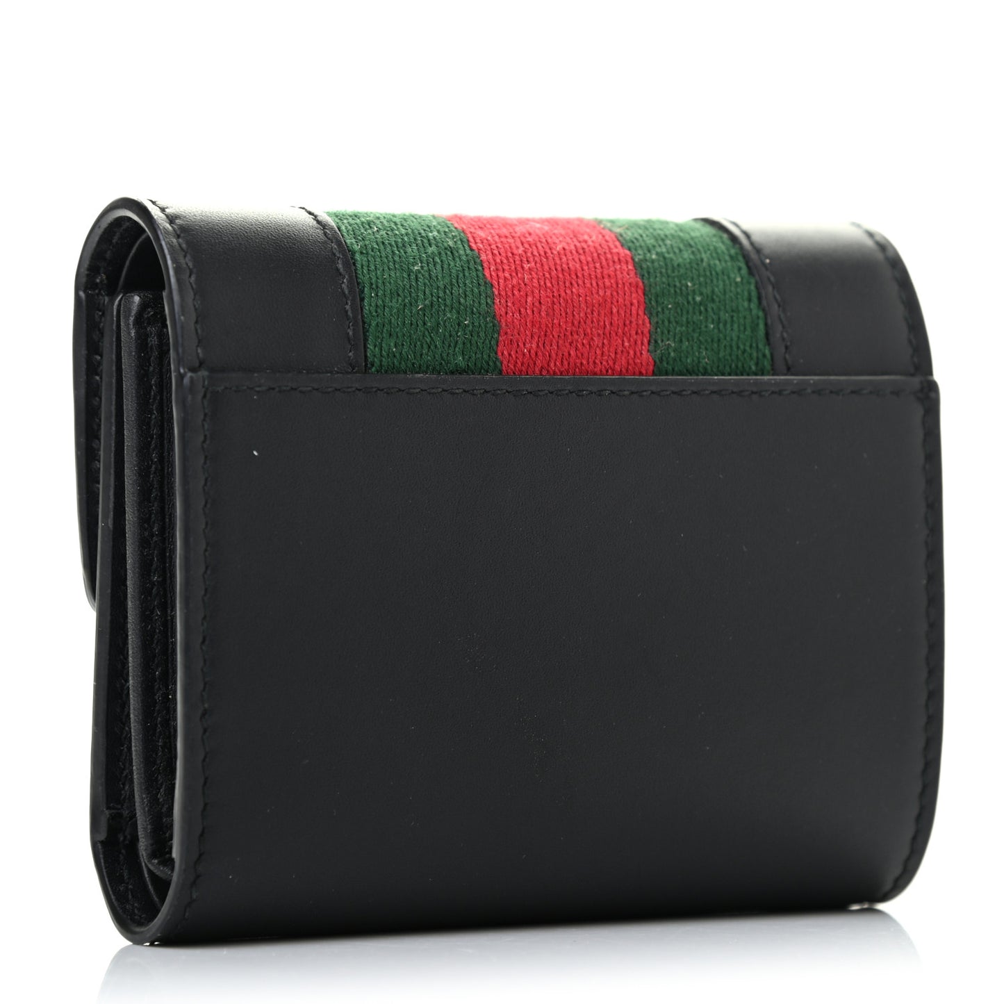 Calfskin Sylvie Wallet Black