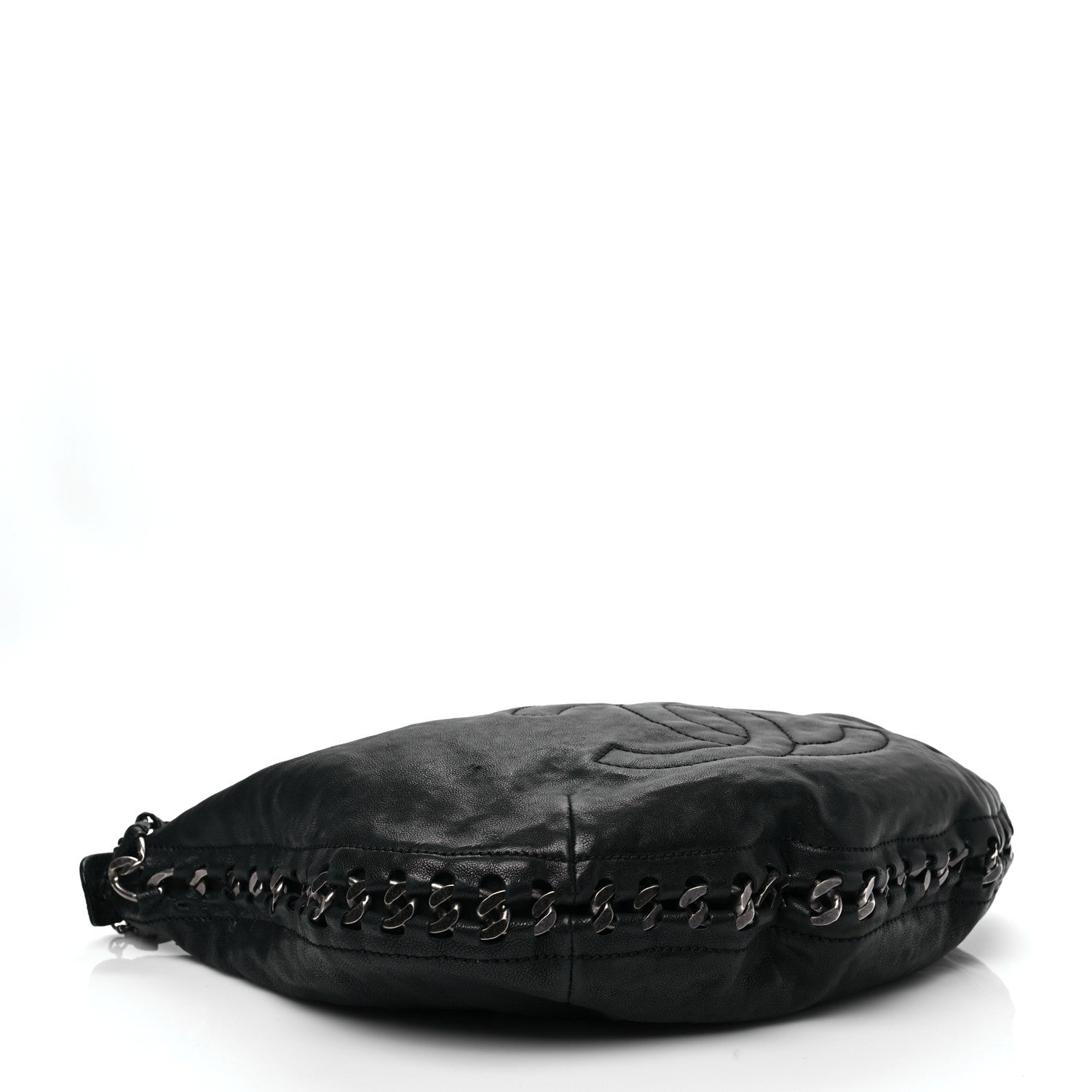 Chanel Calfskin Modern Chain Hobo Black 4 of 8